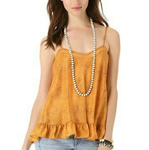 Elizabeth & James Norma silk tank top